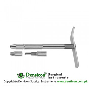 Ideal Finger Nail Drill Complete With Drills Ref: OR-992-01 to OR-992-03 Stainless Steel, Standard